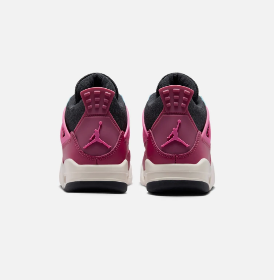 Air Jordan 4 Retro She's A Star Grade School Lifestyle Shoe - Sweet BeetDesert PinkOff NoirChalk $145