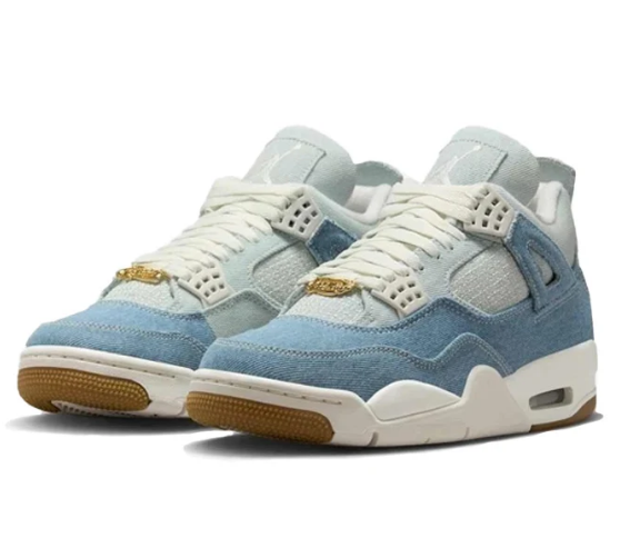Air Jordan 4 Denim Worn Blue$170