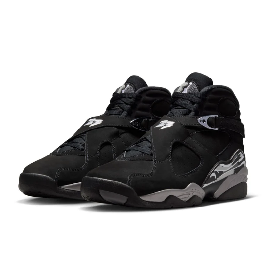 Air Jordan 8 Retro 'Black/White/LT Graphite'