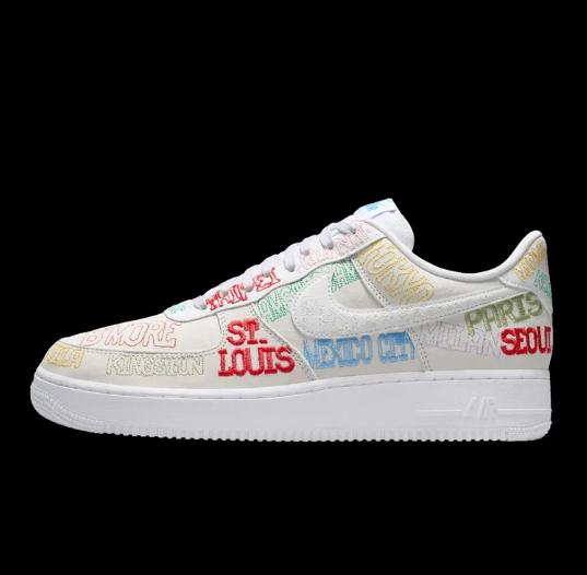 Nike Air Force 1 '07 LV8 'White/Multi-Color'