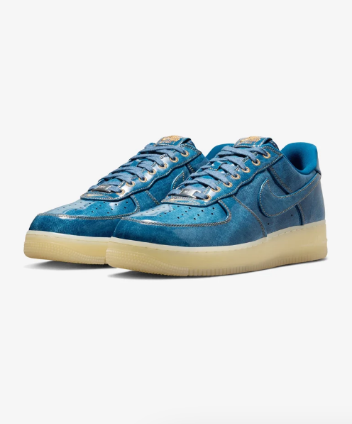 NIKE AIR FORCE 1 RETRO - COASTAL BLUE NATURAL$120