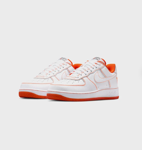 Nike Air Force 1 Low Protro - White  Safety Orange$145