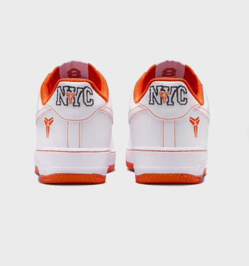 Nike Air Force 1 Low Protro - White  Safety Orange$145