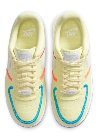 Nike Air Force 1 '07 Low LX 'Stitched Canvas - Life Lime' (Women's)