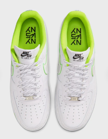 Nike Air Force 1 '07 'White/Barely Volt'