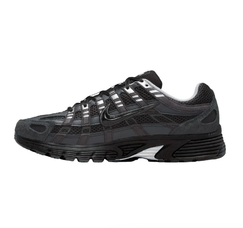 Nike P-6000 Suede 'Anthracite/Black/Metallic Silver'