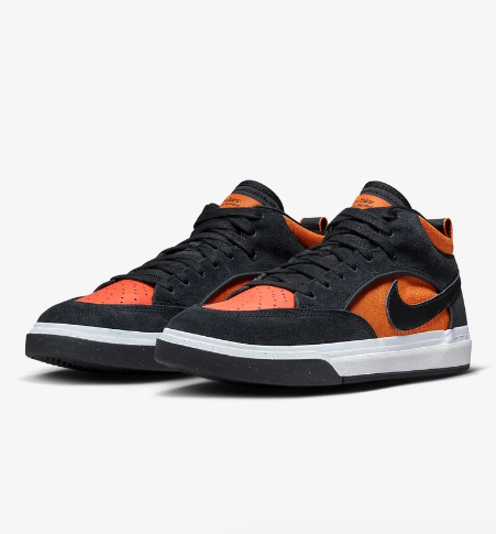 Nike SB React Leo 'Black/Electro Orange'