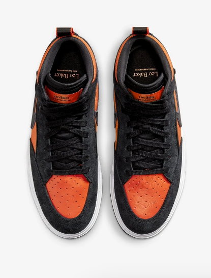 Nike SB React Leo 'Black/Electro Orange'